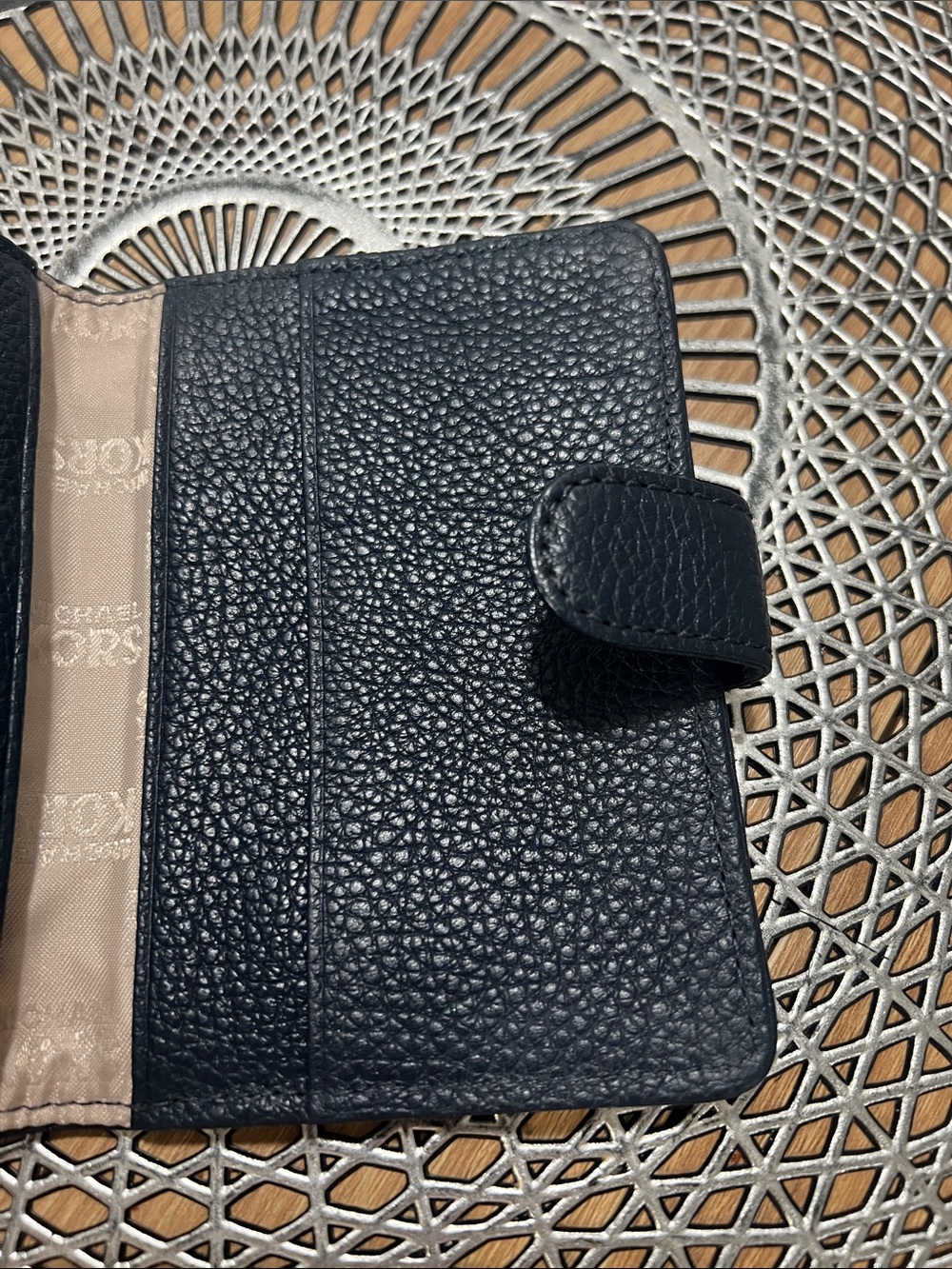 Michael Kors Leather Passport Wallet - Picture 6 of 7